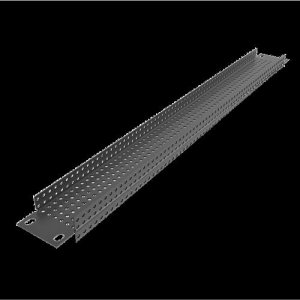 19″ 1 RU Recessed Vent Rack Panel