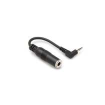 HEADPHONE EXT 1/4″ - 3.5MM RA 6IN