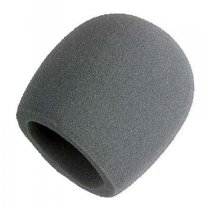 Gray Foam Windscreen for All Shure Ball Type Micro