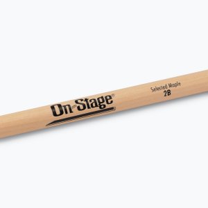 Maple Drum Sticks (2B, Wood Tip, 12pr)
