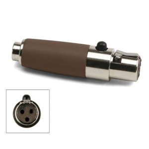 TA3F Connector for SASE50C (Cocoa)