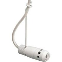 Cardioid pattern hanging microphone, White