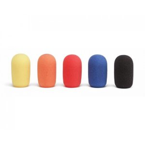 QV10e Headset Windscreens (5-pack colors)