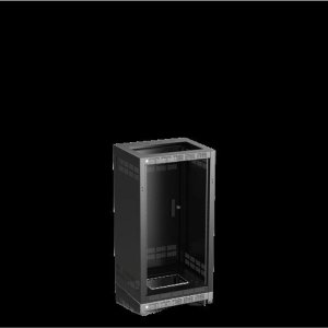 Stand-Alone Floor Rack with Fixed Rails 18.5 inch