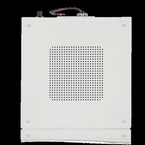 8″ Dual Cone Sound Masking Speaker with 4W Transformer and Enclosure (White)