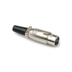 CONNECTOR XLR3F CLAMP STRAIN RELIEF