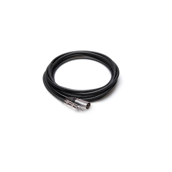 MIC CABLE 3.5MM TRS - XLR3M 25FT