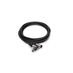 MIC CABLE XLR3F RA - XLR3M 25FT