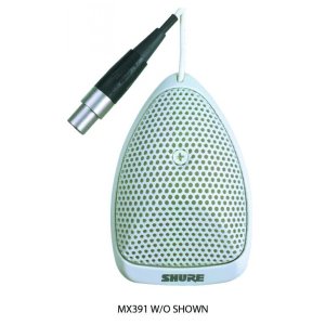 Microflex Series Compact Boundary Microphone (Black, Omnidirectional)
