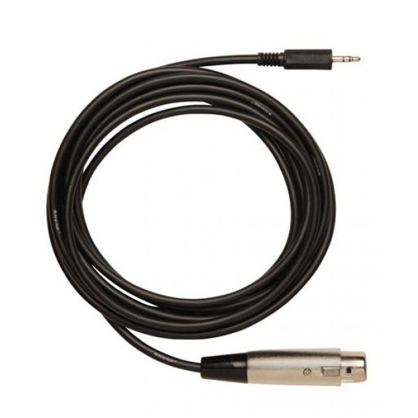 10' Sound Card Interface Cable, XLRF to 3.5mm Ster