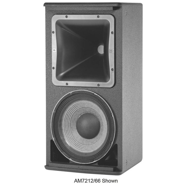 High Power 2-Way Loudspeaker with 12" Driver (60°x 60°, White)