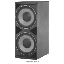 High Power Dual 15" Subwoofer (White)