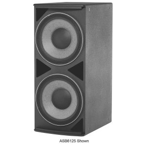 High Power Dual 15" Subwoofer (White)