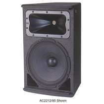 Compact 2-Way Loudspeaker with 12″ Driver (100° x 100°, White)
