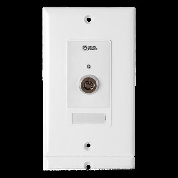 Wall Plate Key Switch, Momentary Contact Closure