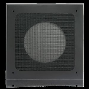 Deluxe Steel Baffle 8″ - Black