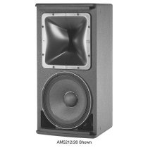 2-Way Loudspeaker System with 12″ Driver (120° x 60°, White)