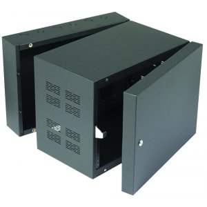 7RU Sectional Wall Cabinet, 12″ Deep Center Section
