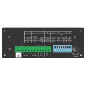 1 x 1 Mic / Line Preamp