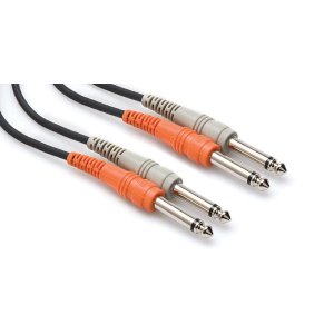 4 m Stereo Interconnect (Dual 1/4″ TS - Dual 1/4″ TS)