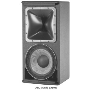 High Power 2-Way Loudspeaker with 12″ Driver (120°x 60°, White)