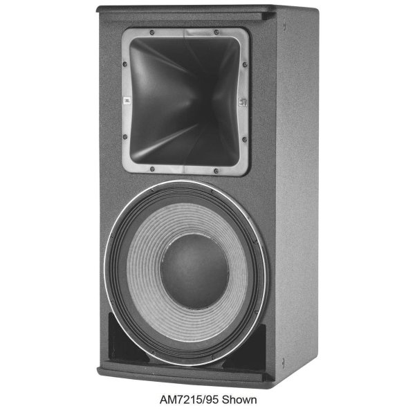 High Power 2-Way Loudspeaker with 15" Driver (90° x 50°, White)