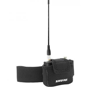 Black Neoprene pouch for UR1M Micro-Bodypack Trans
