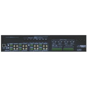 Pema 8-Channel 125W Powered Processor for 70V Systems