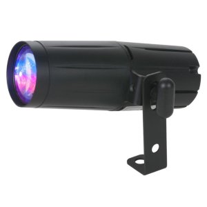 PINSPOT LED QUAD DMX;8 WATT QUAD COLOR
