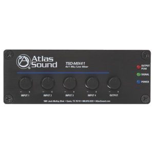 4 x 1 Mic / Line Mixer