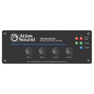 2 x 2 Mic / Line Preamp and VCA