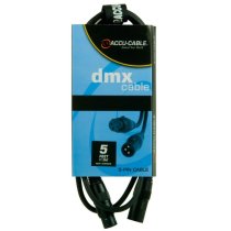 3 Pin DMX Cable (5')