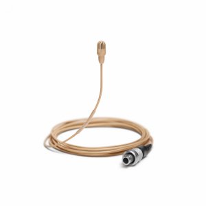 Subminiature Lavalier Microphone - LEMO Tan