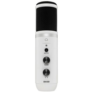 EM-USB USB Condenser Microphone - White