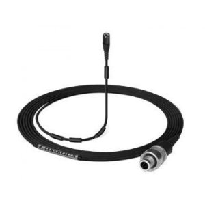 Ultra-miniature omni lavalier (black) with 3.3 mm