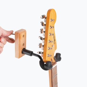 Wooden Wall-Mount Guitar/Ukulele Hanger