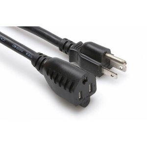 POWER EXT NEMA 5-15R - NEMA 5-15P 50FT