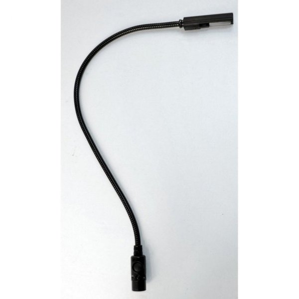 18" LED Gooseneck with 4-Pin Right Angle XLR Connector
