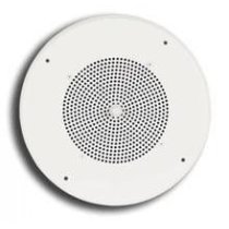 8″ 10oz Ceiling Speaker Assembly (White, Recessed Volume Control)