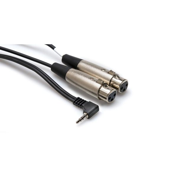 Y CABLE 3.5MM TRS - XLR3F 5FT
