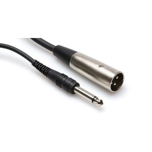 CABLE 1/4″ TS - XLR3M 10FT
