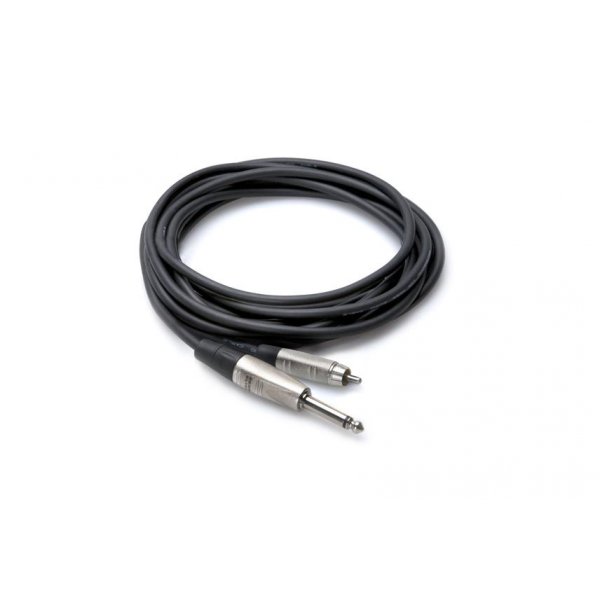 PRO CABLE 1/4" TS - RCA 10FT