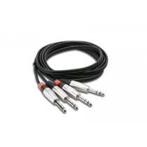 PRO DUAL CABLE 1/4" TRS - SAME 15FT
