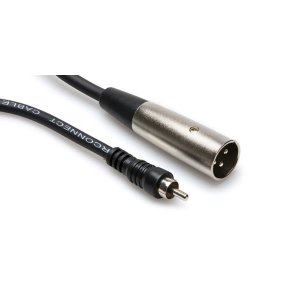 CABLE XLR3M - RCA 10FT