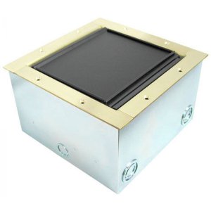 Super Pocket/Carpet Lid - Brass Bezel