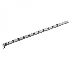 Vertical AC Power Outlet Strip w/Surge Protection,