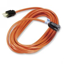 Indoor/Outdoor Utility Cords, Single-Outlet, 14/3