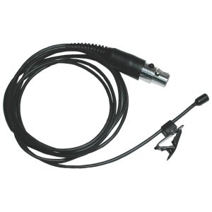 Micro-Lavalier Condenser Microphone (Black)