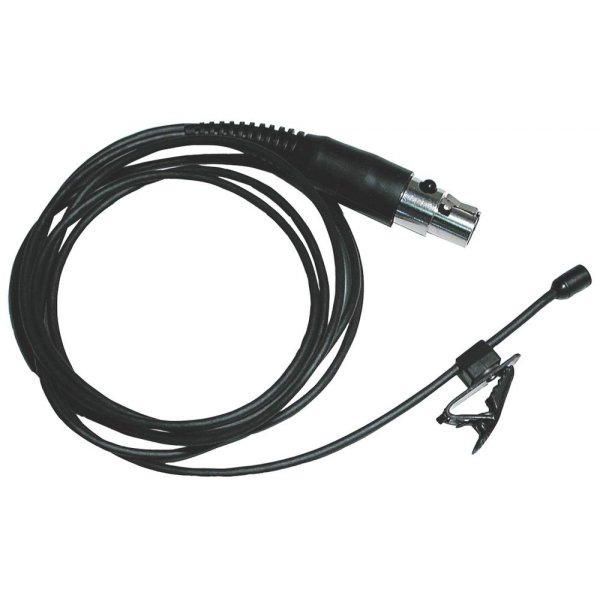 Micro-Lavalier Condenser Microphone (Black)