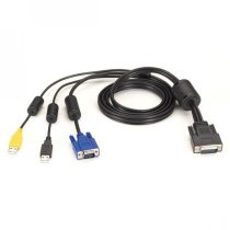 ServSwitch Secure Switch Cable, VGA, USB, CAC USB